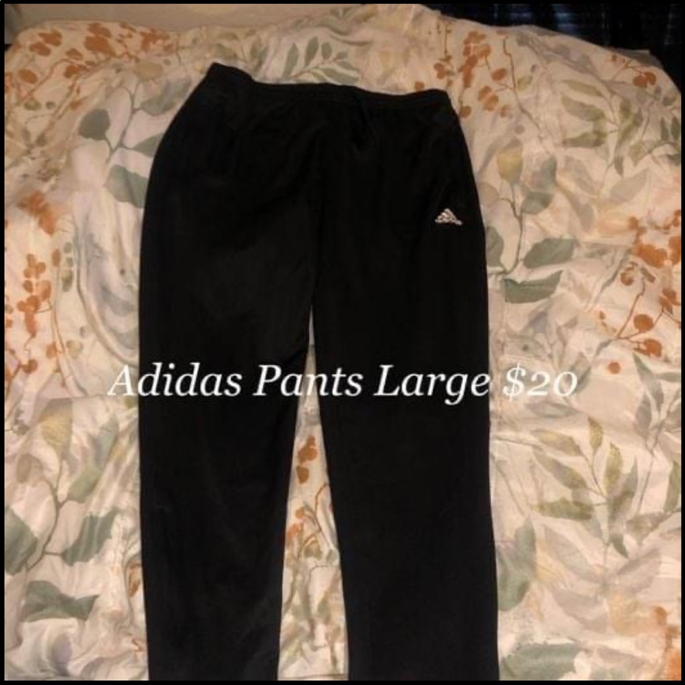 Adidas trackpants!